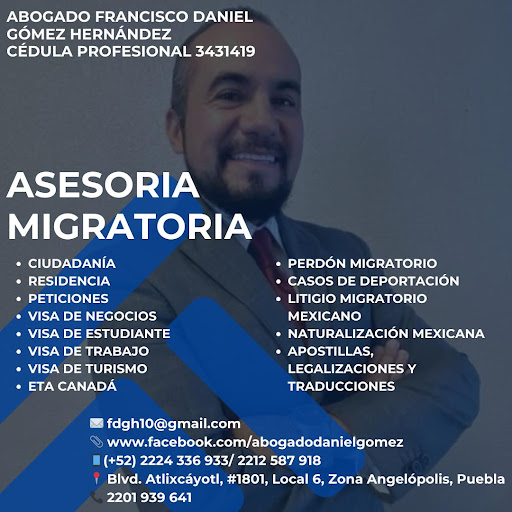 Abogado Francisco Daniel Gómez Hernández, Despacho Jurídico
