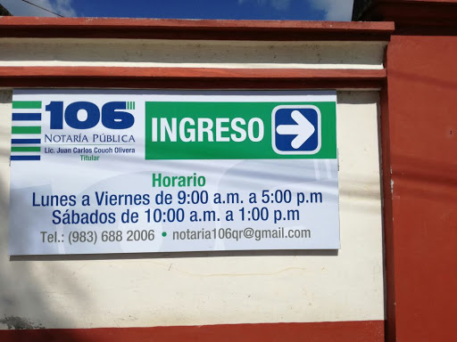 Notaría Pública 106 Quintana Roo