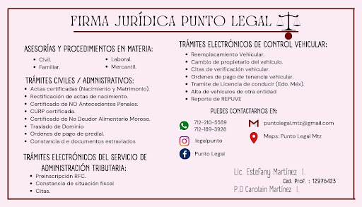 Punto Legal Mtz
